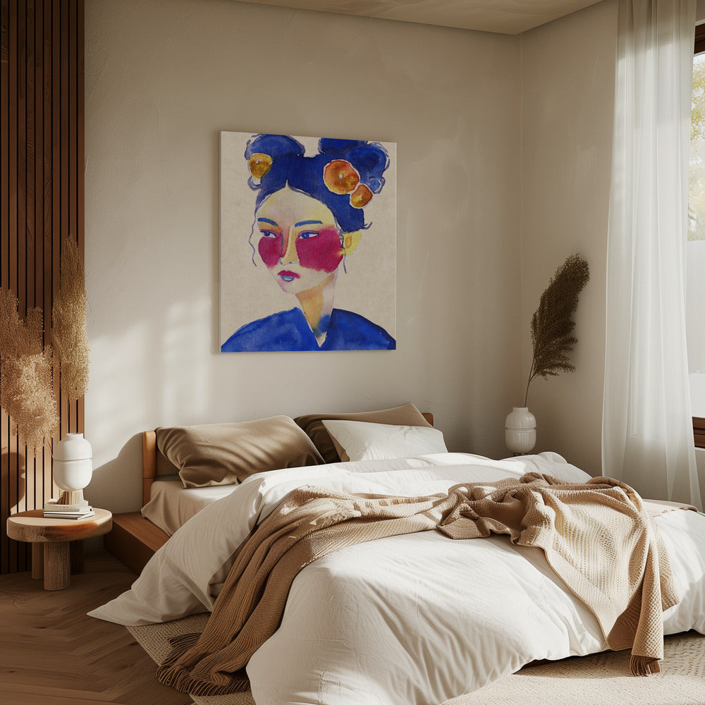 Asian Girl | Canvas