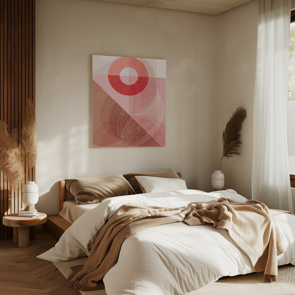 Abstract Above the mountain | Canvas
