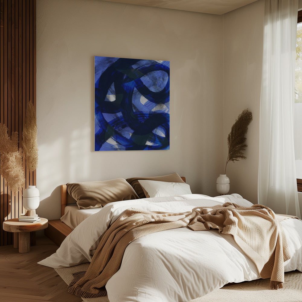 Abstract Brush Strokes 147 | Canvas