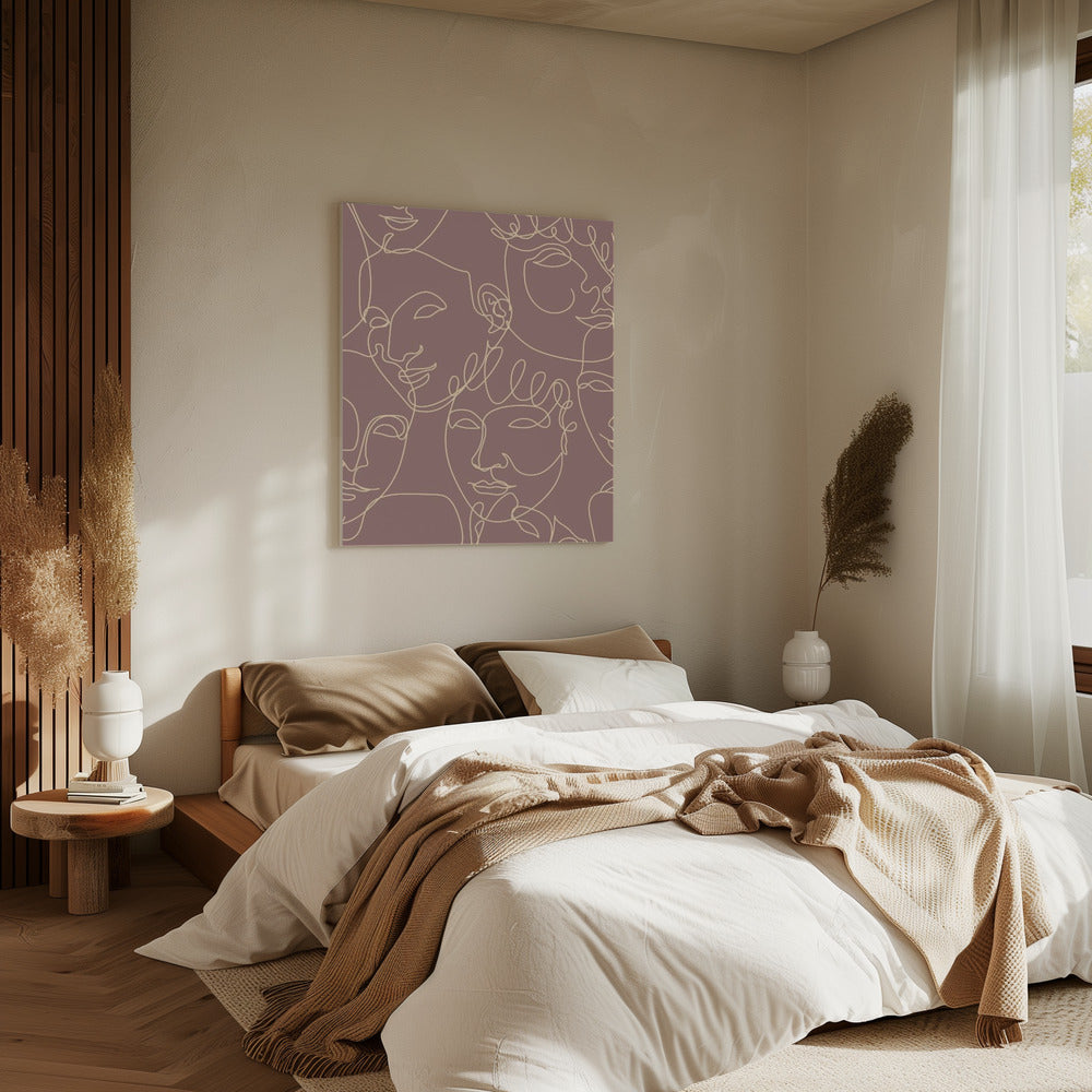 Feminine Patterns Poster 08 | Canvas