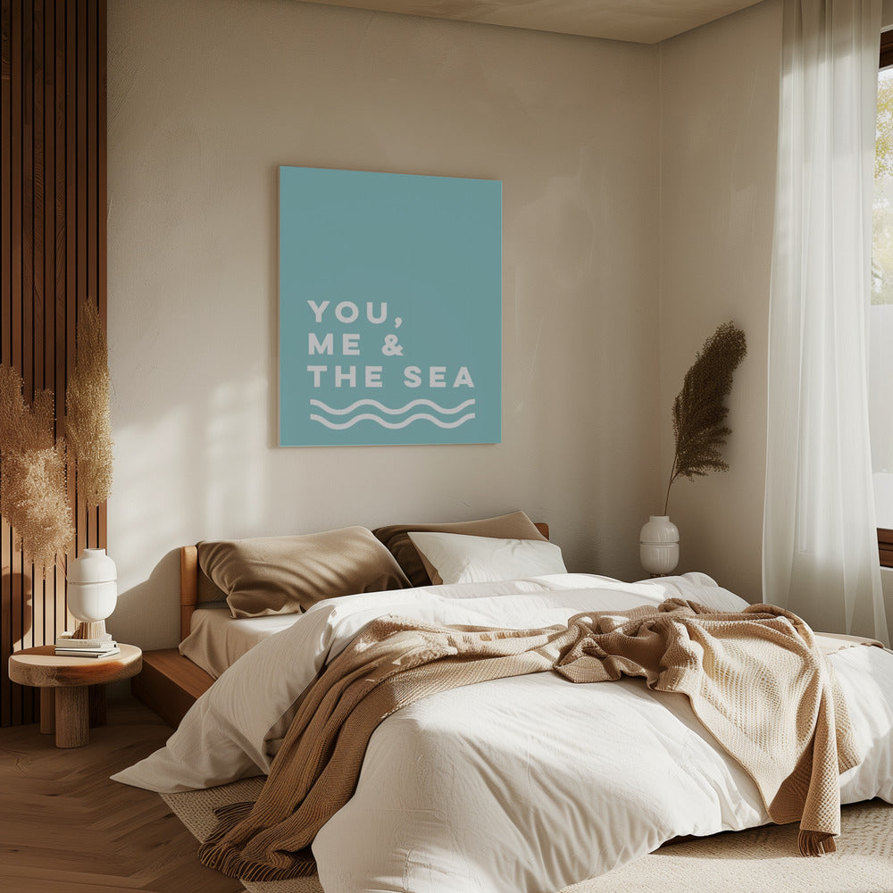 You, Me & The Sea | Canvas