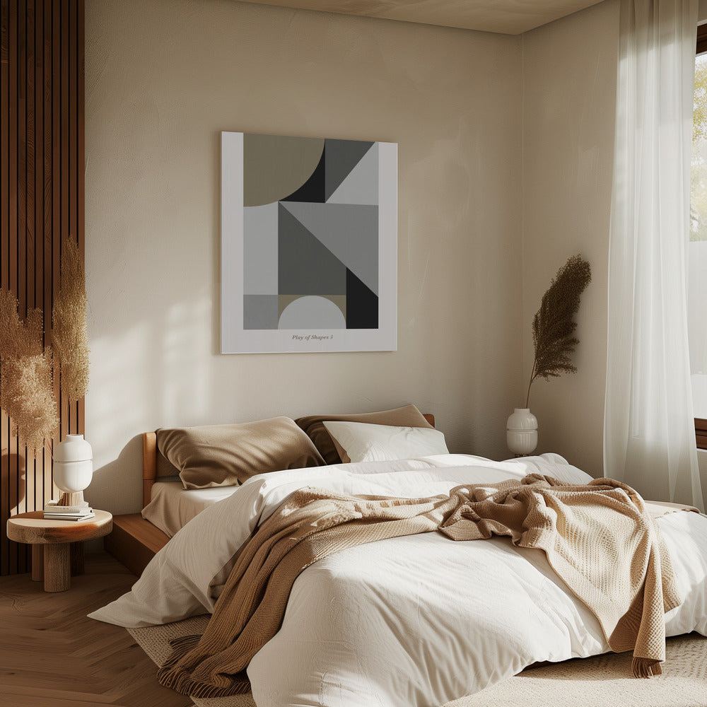 Play of Shapes 3 | Canvas