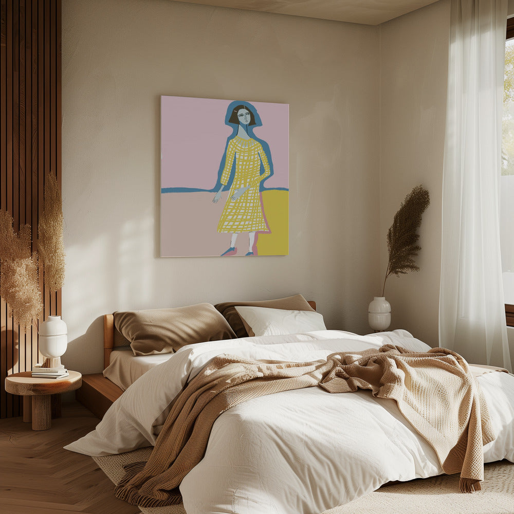 Blue lady | Canvas