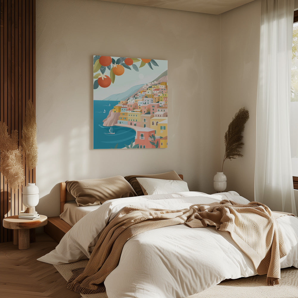 Positano Coast Italy | Canvas