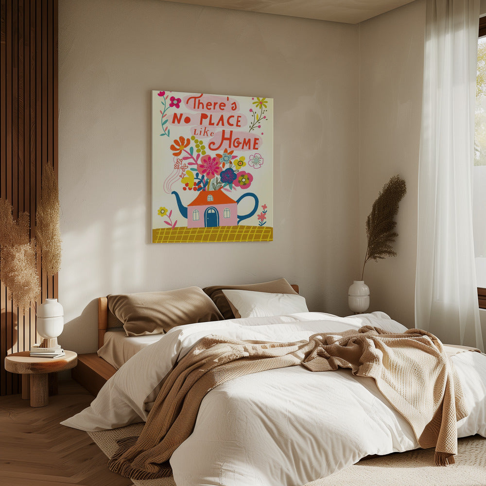 Whimsical Teapot House | Canvas