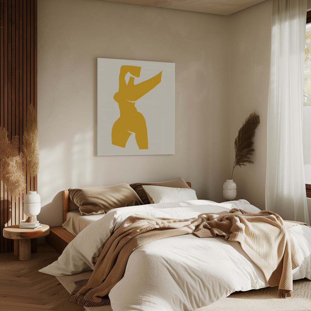 The yellow muse 02 | Canvas
