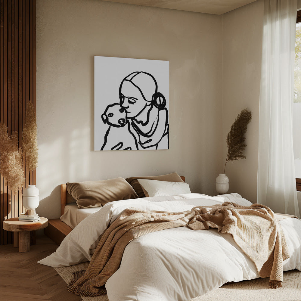 Dogs love | Canvas