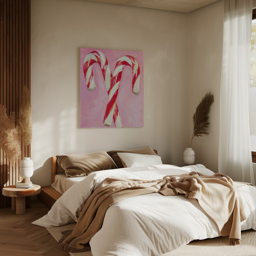 Candy Cane Delight | Canvas