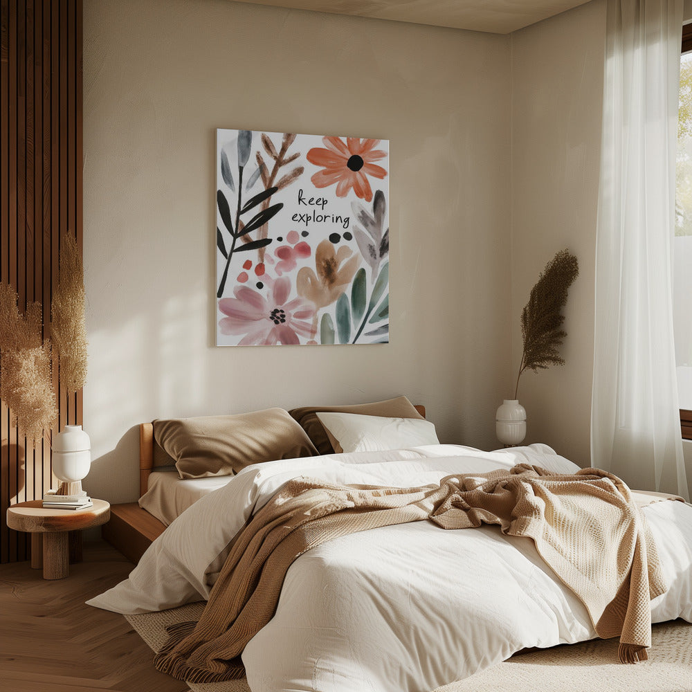 Floral Adventure | Canvas