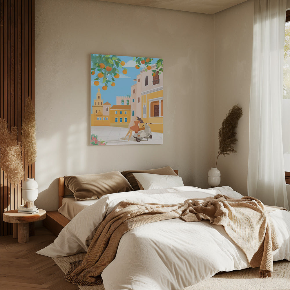 Seville Oranges, Spain | Canvas