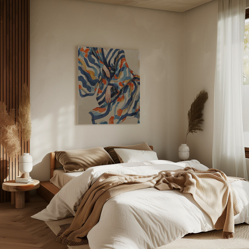 Flowing Kimono Patterns | Canvas