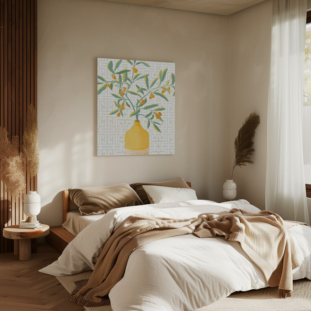 Chinese Citrus Tree | Canvas