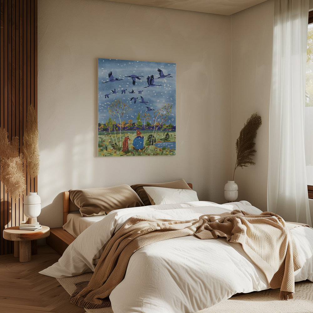 fox my best friend | Canvas