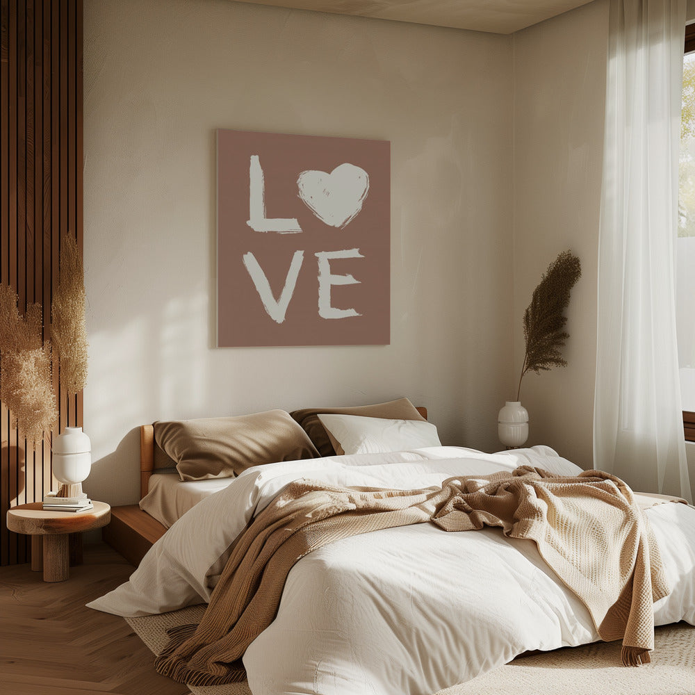 Toothy Love Mocha Mousse 1 | Canvas