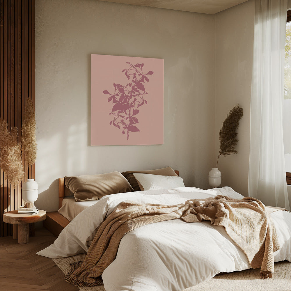 Floral Silhouette 5 | Canvas