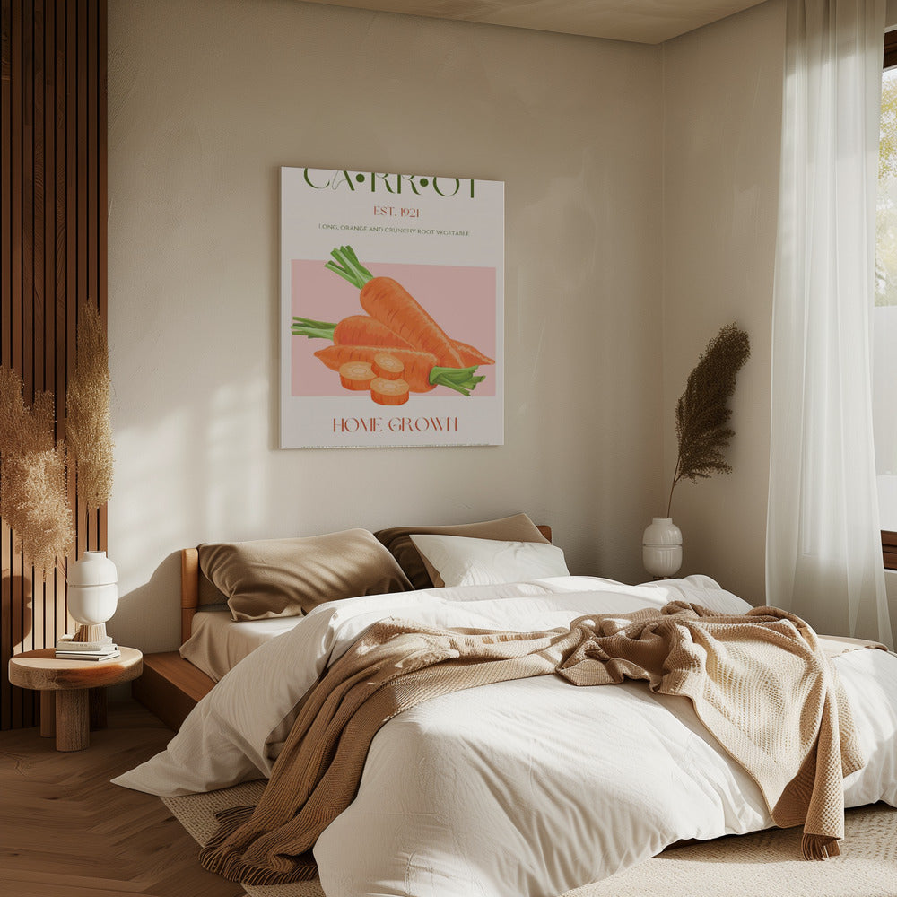 Orange Harvest Charm | Canvas