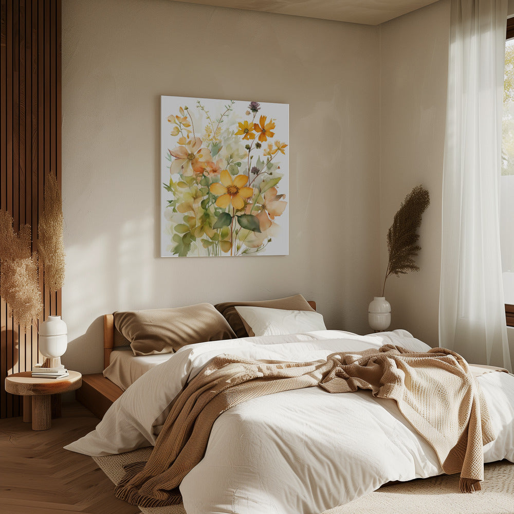 Summer Flowers No 4 | Canvas