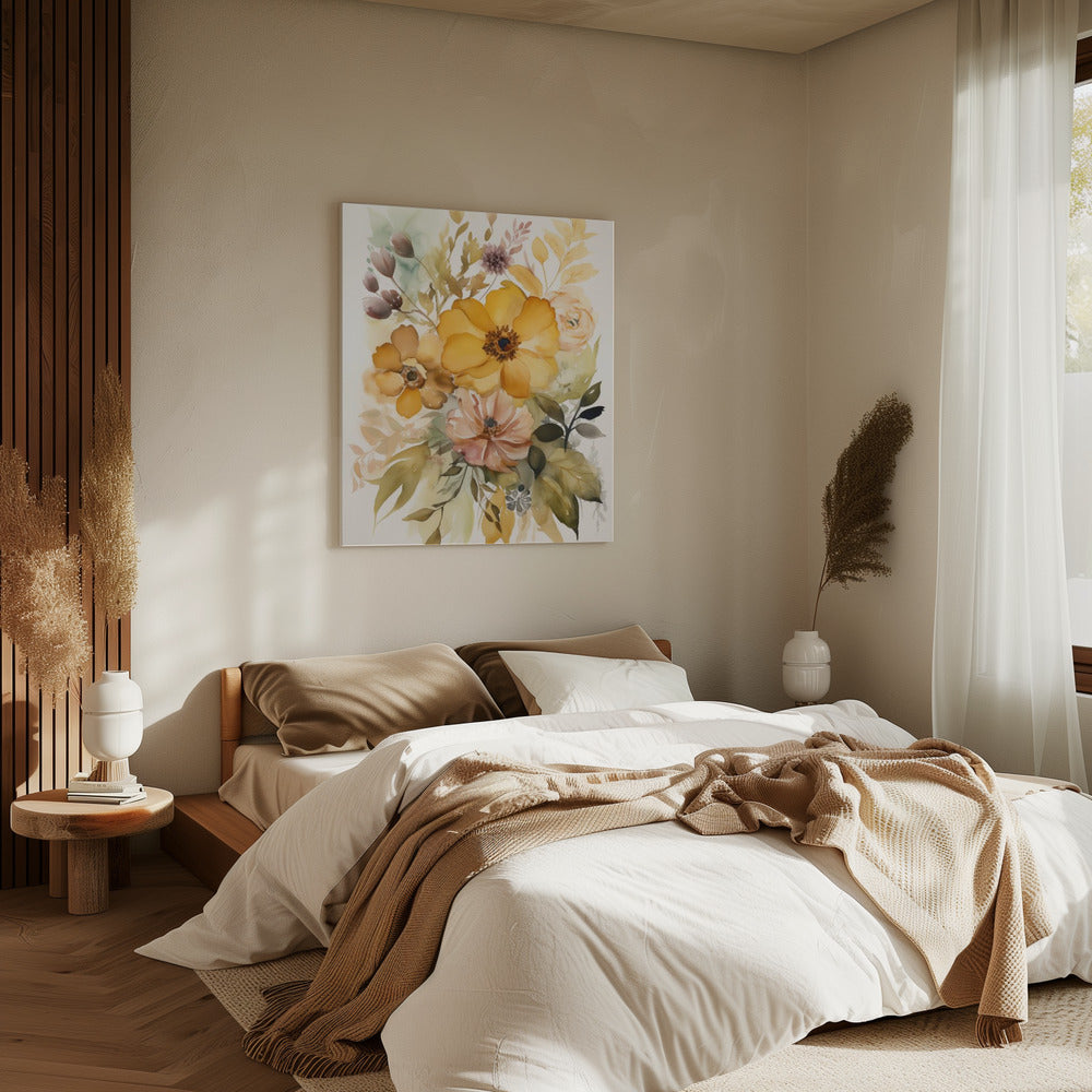 Summer Flowers No 5 | Canvas