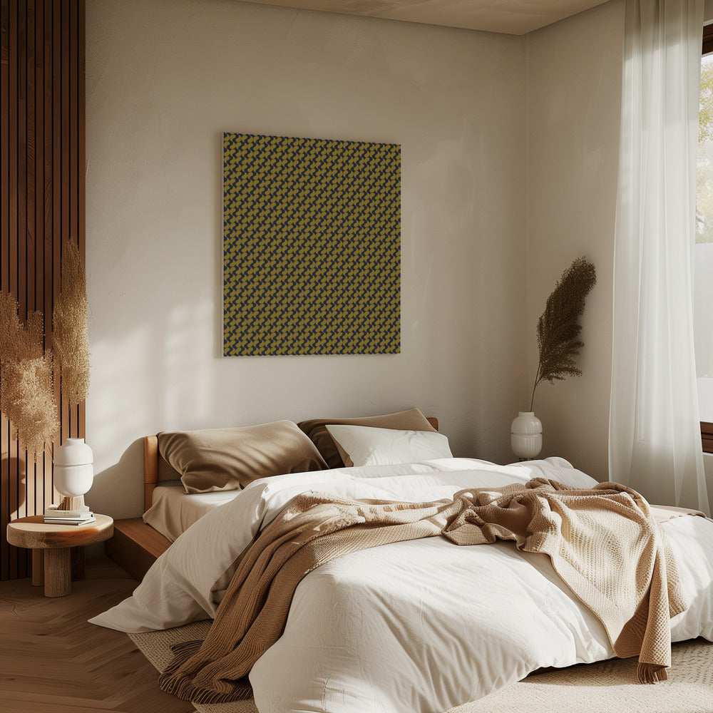 Gold geometry | Canvas