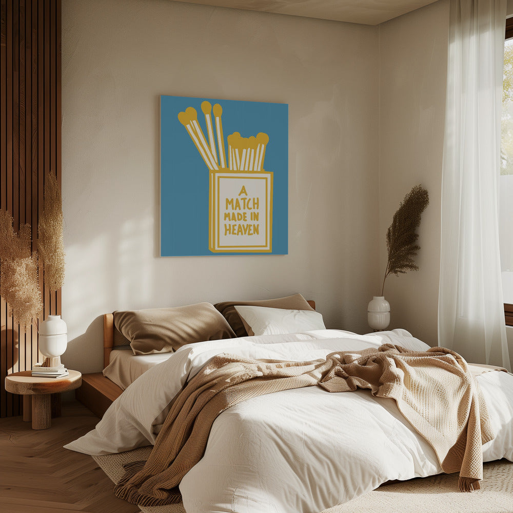 Heavenly Matchbox | Canvas