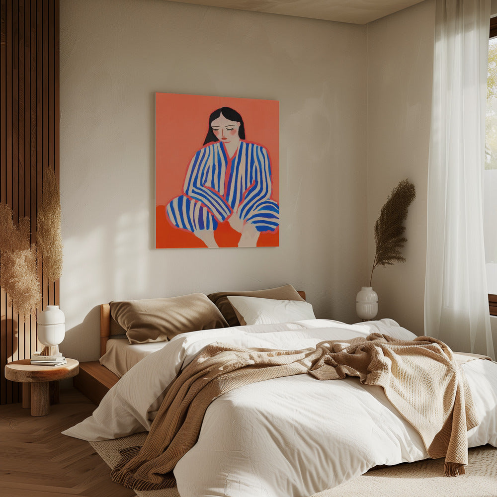 Striped Reflection | Canvas