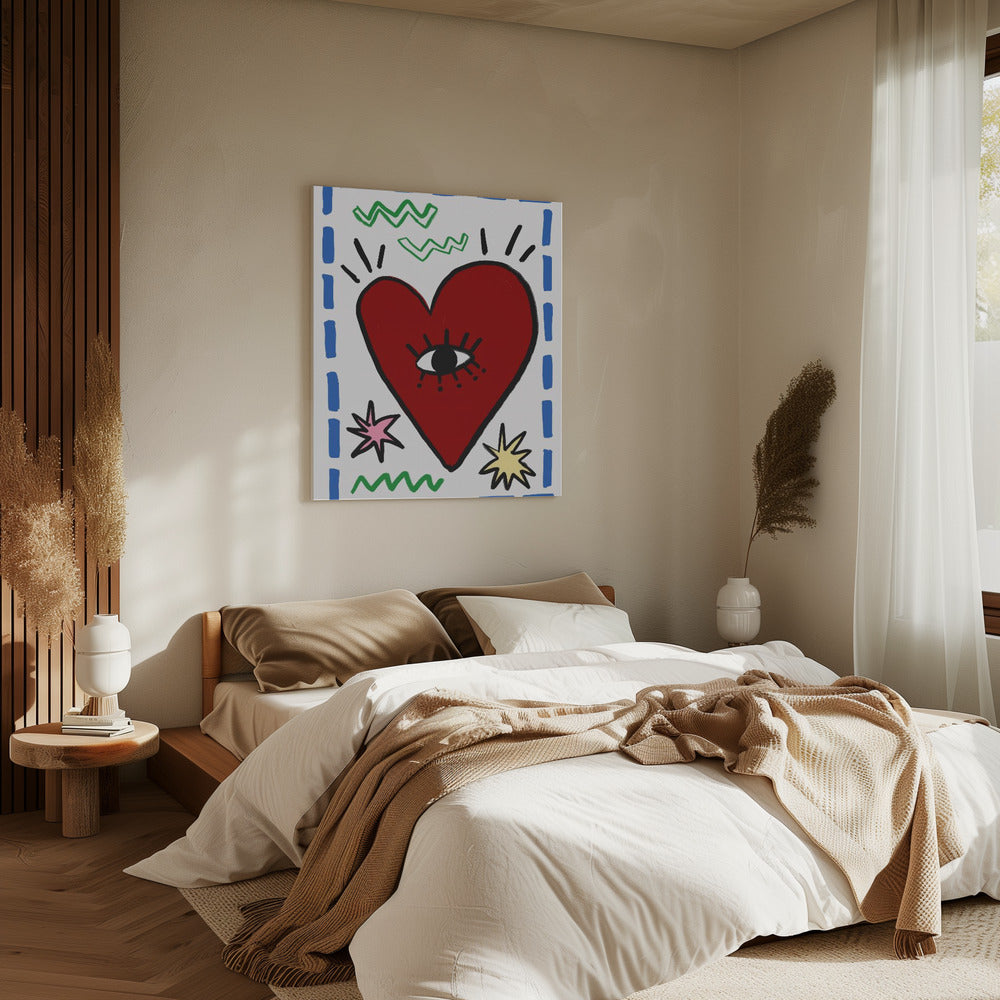 Heart's Vision | Canvas