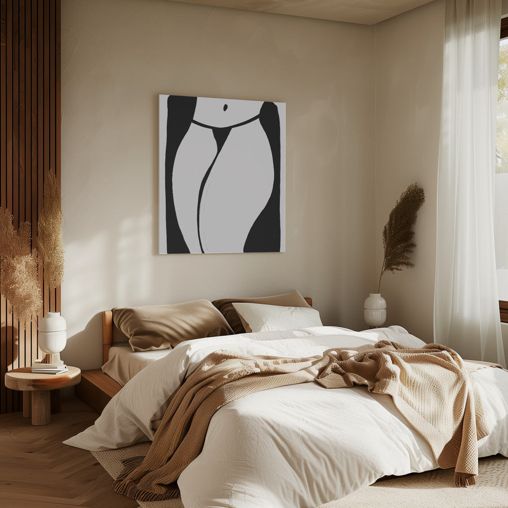 Curved Silhouette | Canvas