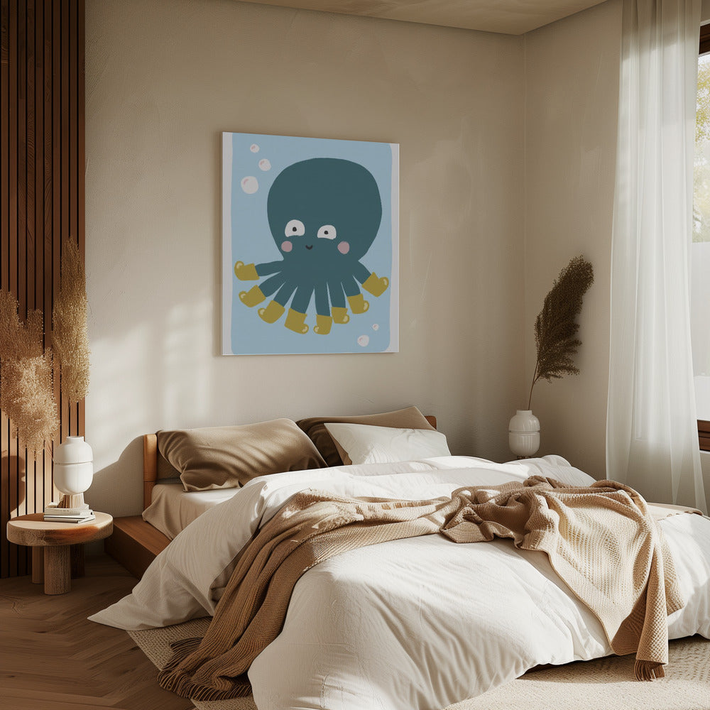 Booted Octopus Fun | Canvas