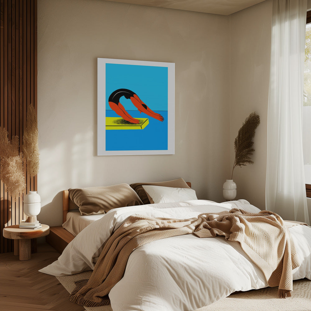 Swimmer | Canvas