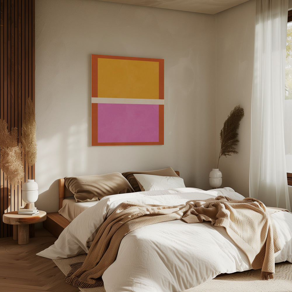 Bold Geometric Blocks | Canvas
