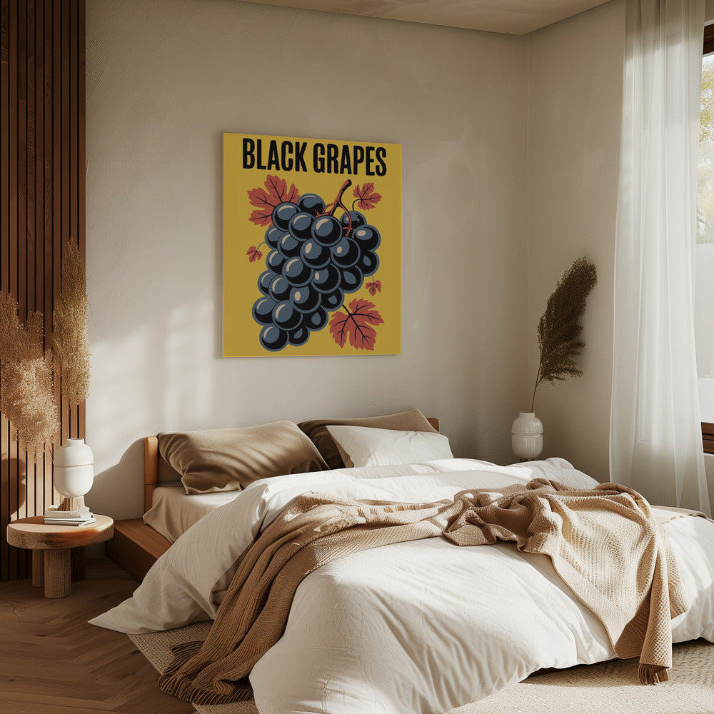 Grapes & Leaves | Canvas