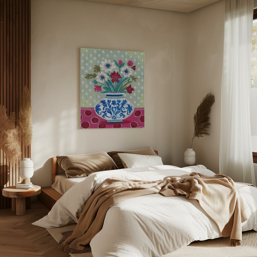 Flowers in Vase Still life | Canvas