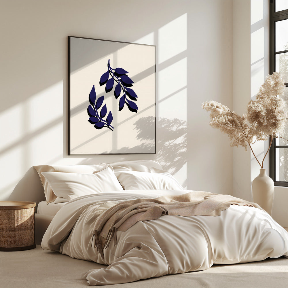 Blue Twigs | Poster