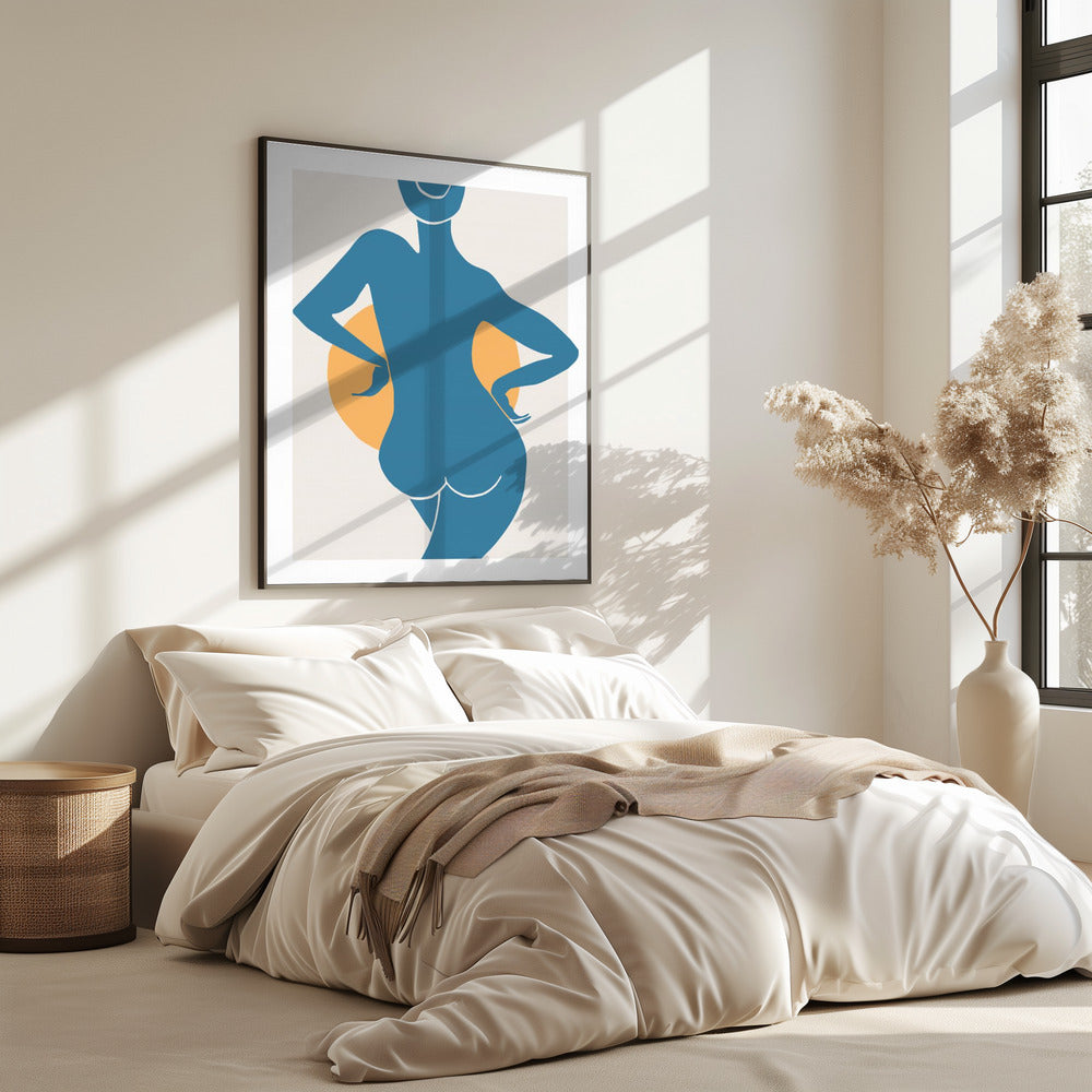 Blue Woman | Poster