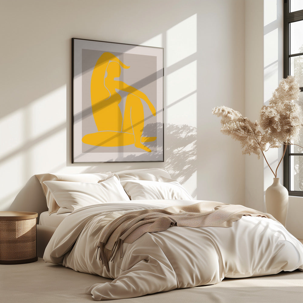 Yellow Figure | Poster