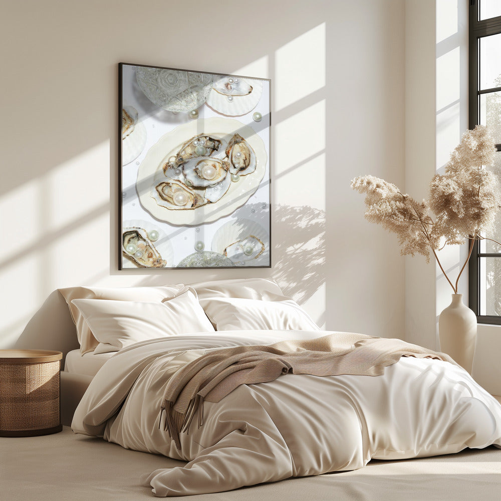 Oysters & Pearls No 03 | Poster