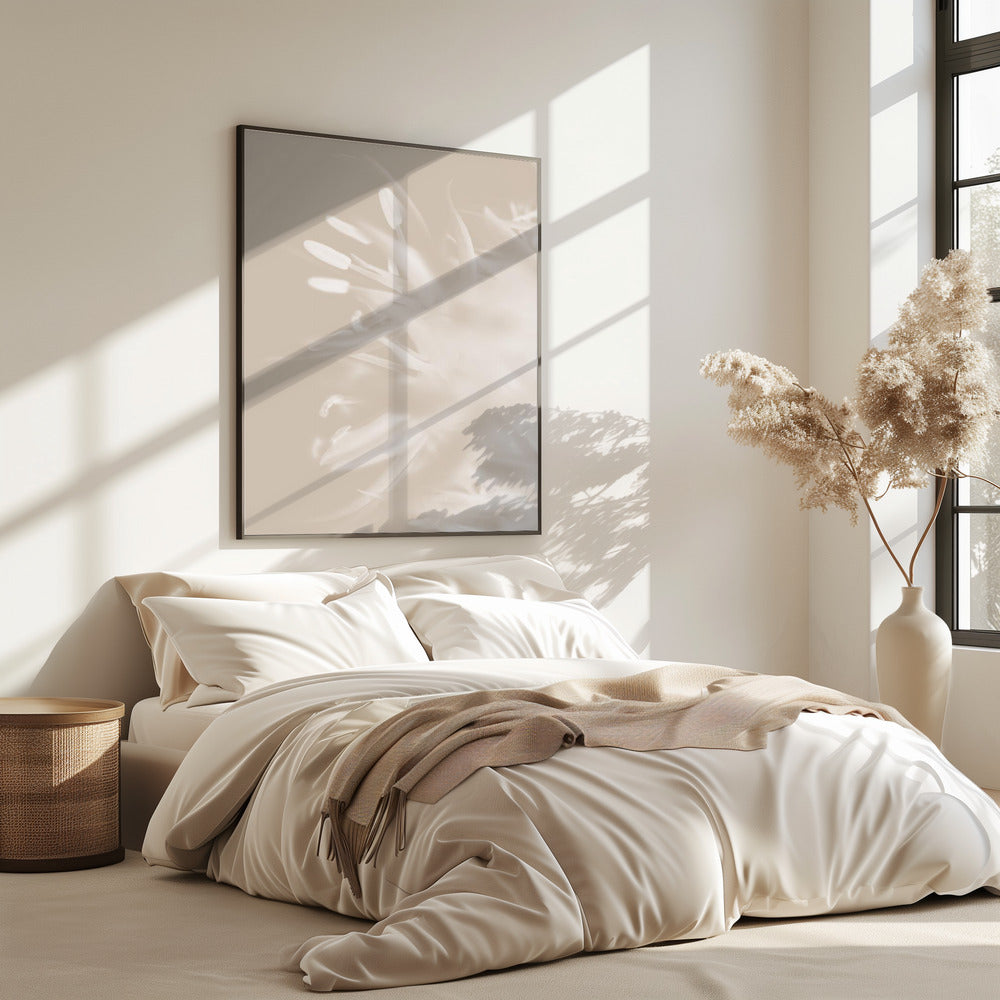 Flower Beige_1 | Poster