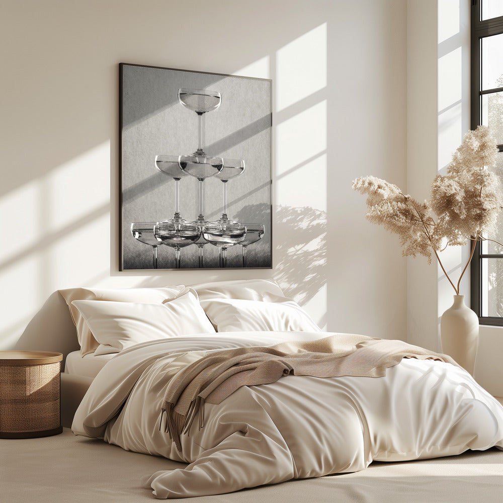 Champagne tower_9 | Poster