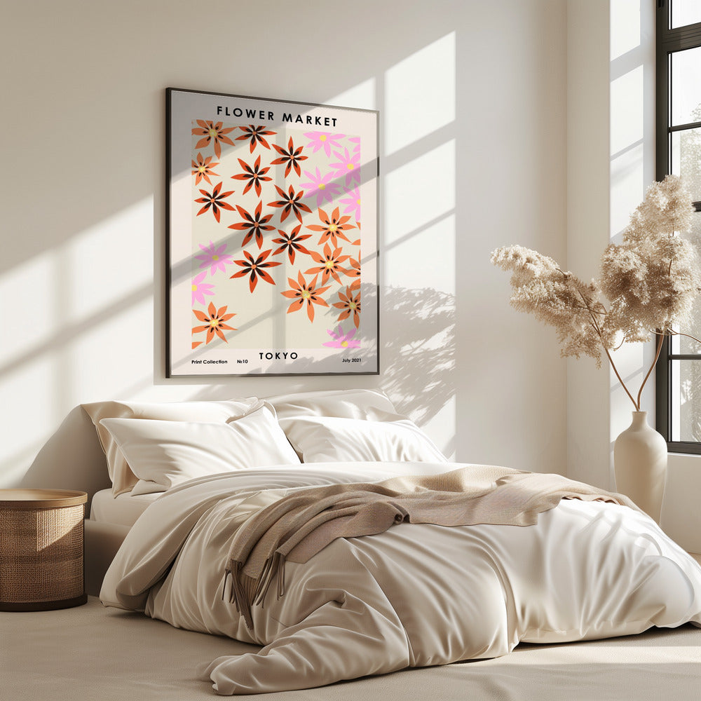 Flower Market Tokyo | Poster
