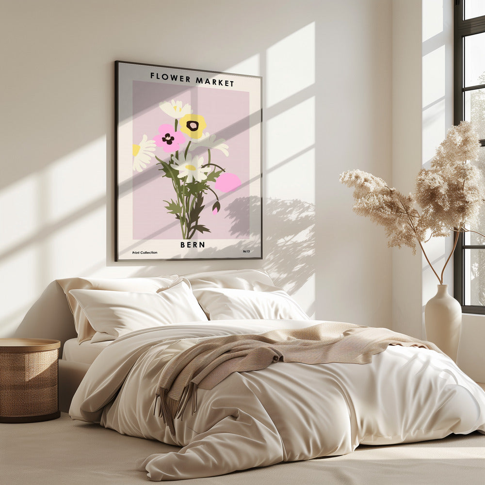 Flower Market Bern | Poster