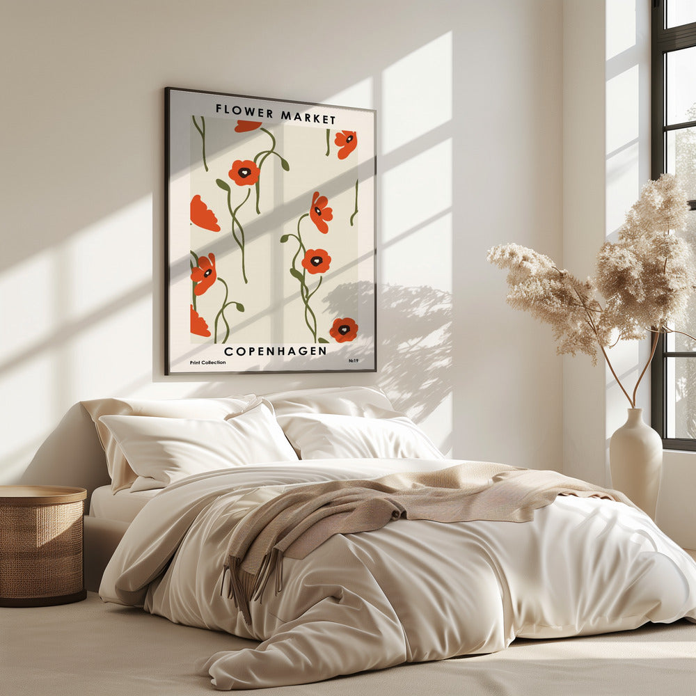Flower Market Copenhagen | Poster