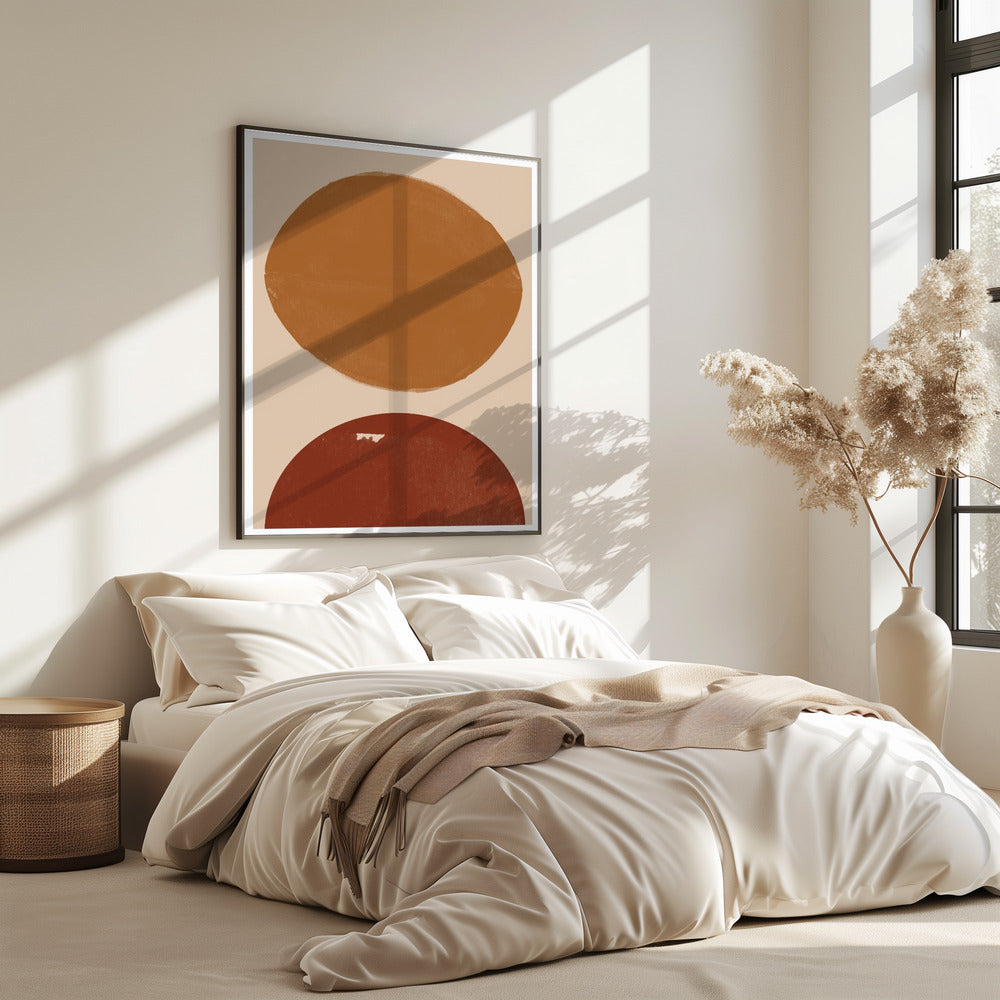 Dual Circles Harmony | Poster