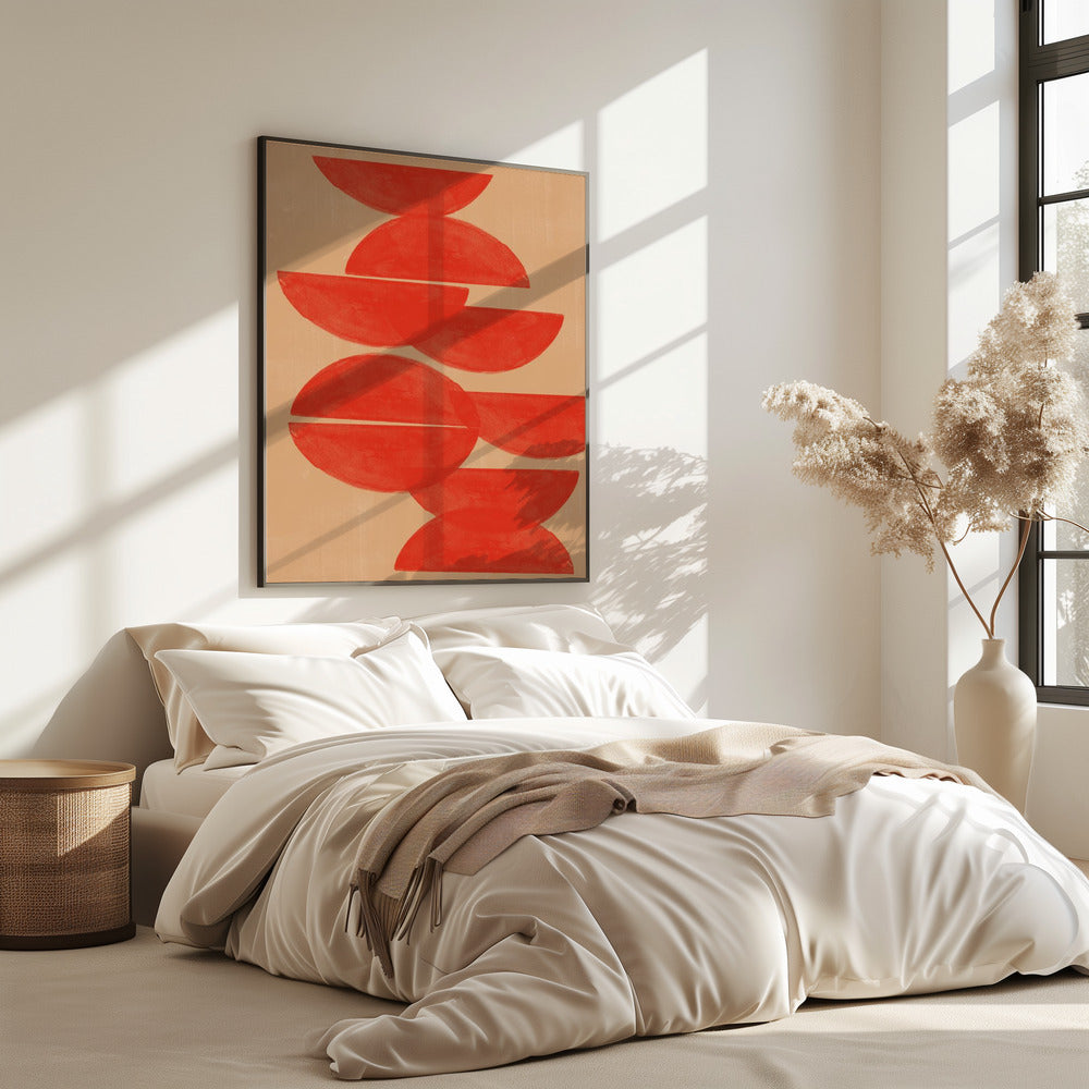 Crimson Symmetry | Poster