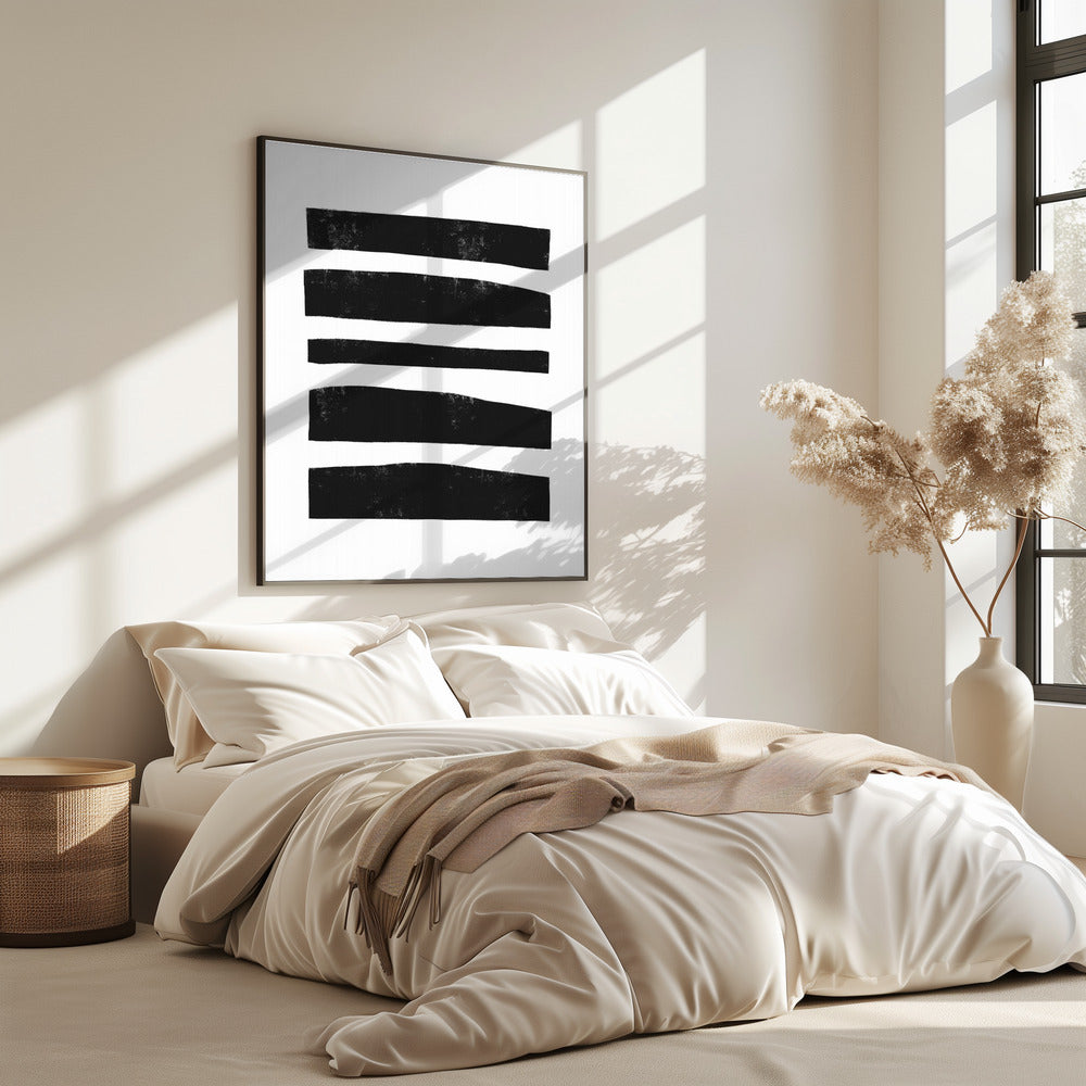 Monochrome Stripes | Poster