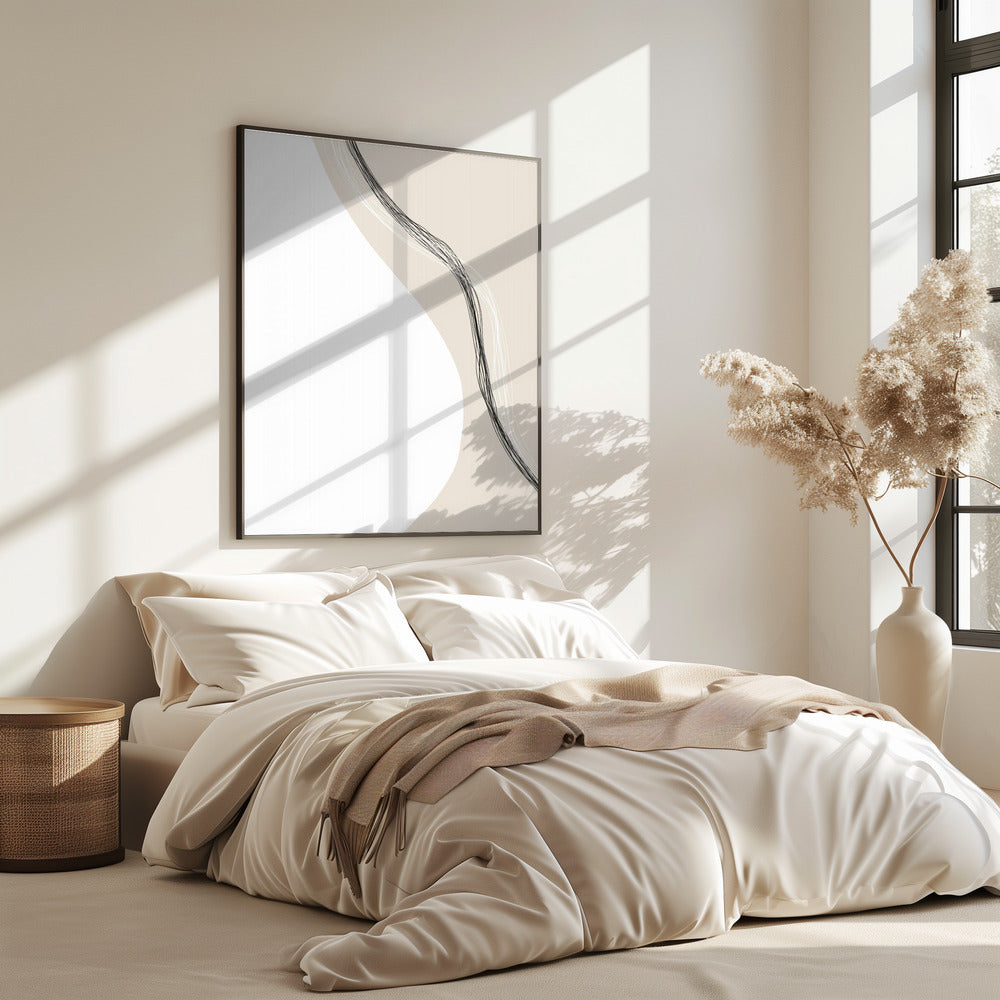 Flowing Lines Harmony | Poster