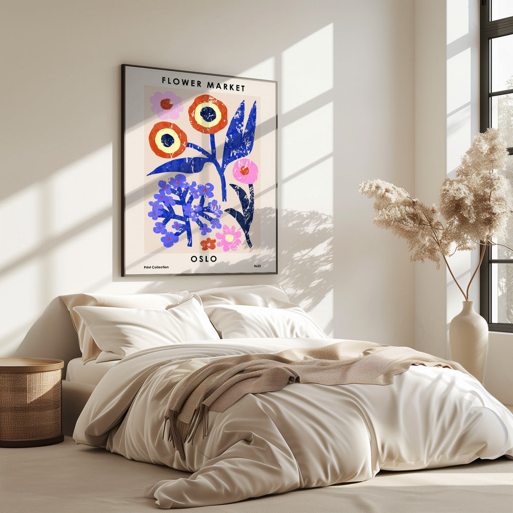 Flower Market. Oslo | Poster