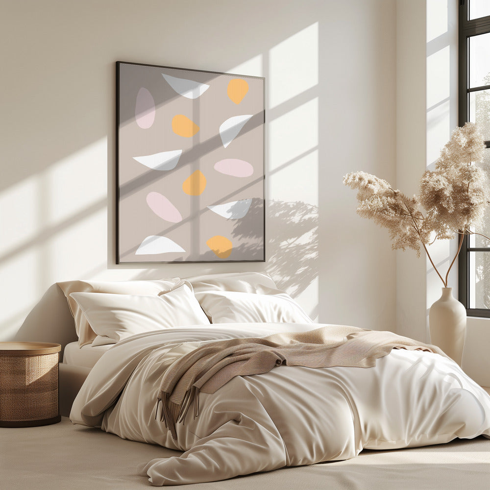 Minimalist Pastel Shapes | Poster