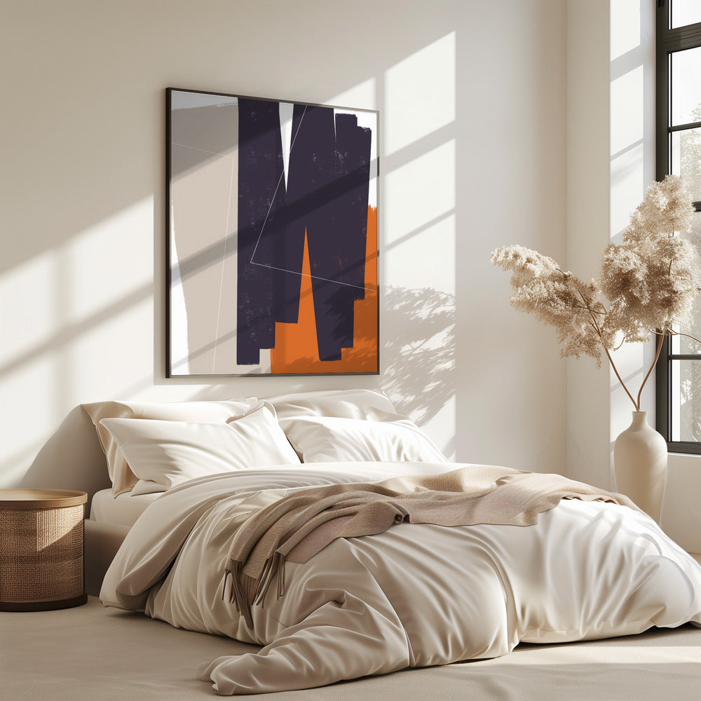 Muted Geometrics Shapes | Poster
