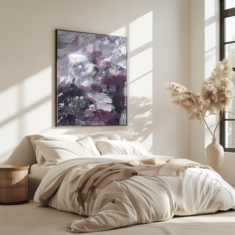Floral Expressionist Brushstrokes | Poster