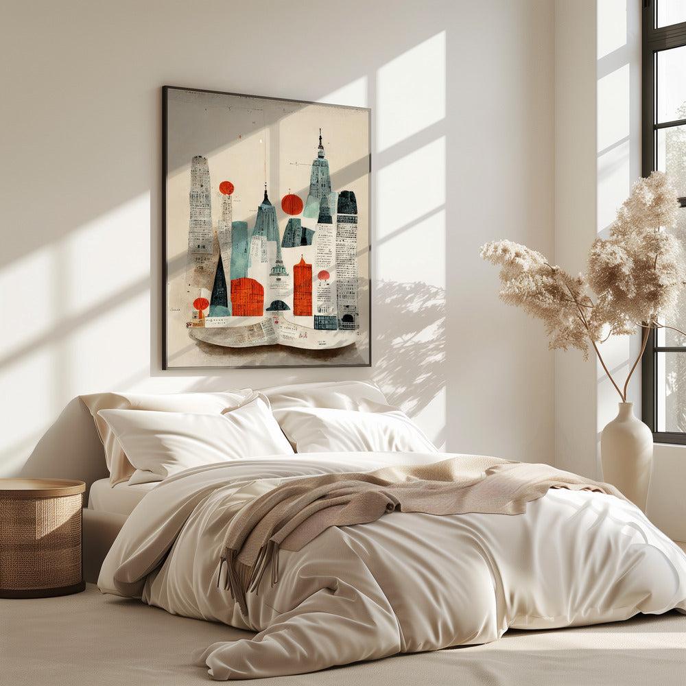 Cityscape Collage | Poster